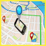 location tracker android application logo